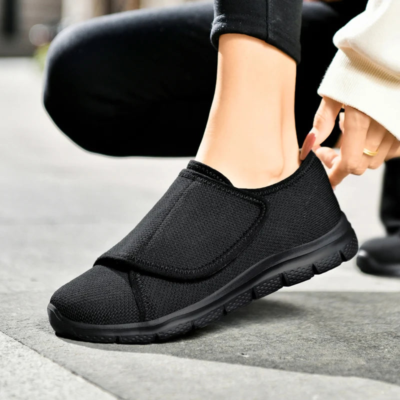 New Women Orthopedics Wide Feet Swollen Walking Casual Shoes Thumb Eversion Adjusting Soft Comfortable Diabetic Shoes for Women