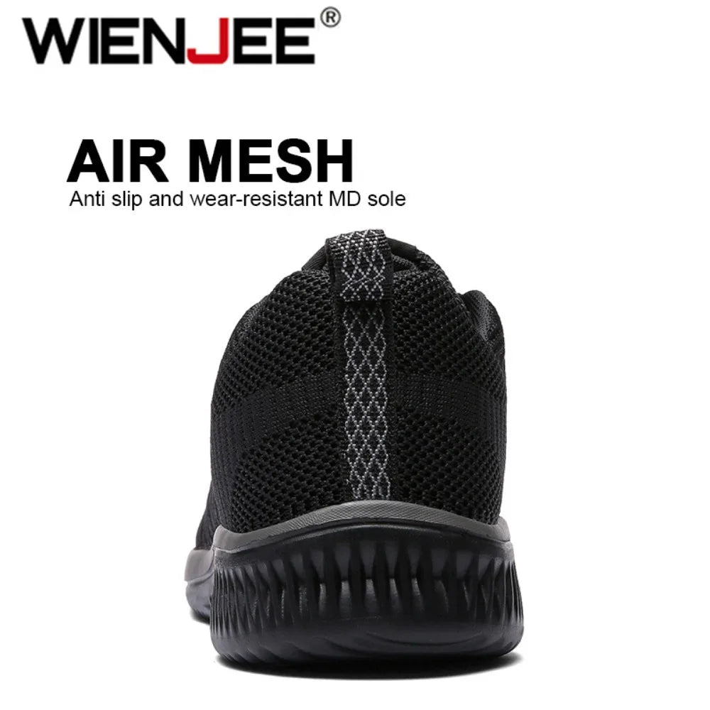 Running Walking Knit Shoes Fashion Casual Sneakers Breathable Sport Athletic