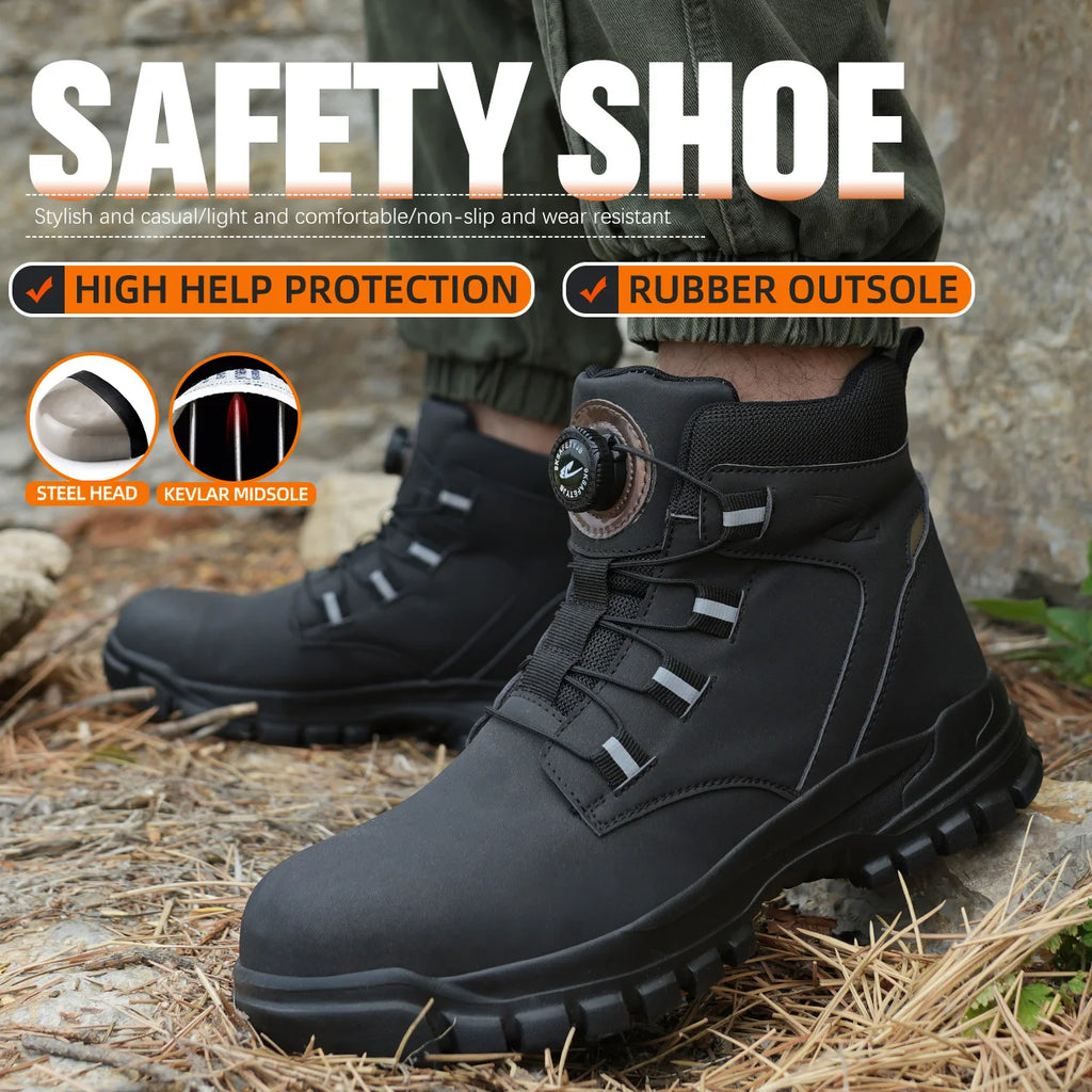 TITAN PROTECTOR™ – The Ultimate Safety Boot for Hazardous Work Environments