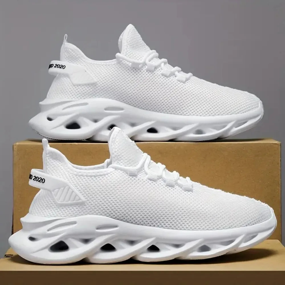 Shoes Breathable Lightweight Sneakers Outdoor Mesh Black Running Shoes Athletic Jogging Tenis Walking Shoes