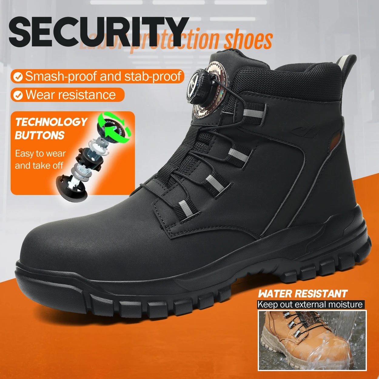 TITAN PROTECTOR™ – The Ultimate Safety Boot for Hazardous Work Environments