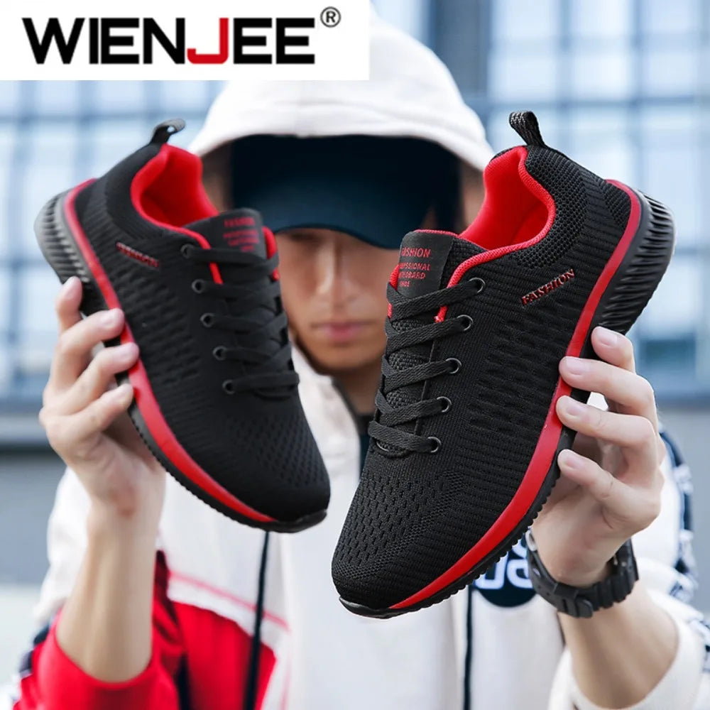 Running Walking Knit Shoes Fashion Casual Sneakers Breathable Sport Athletic