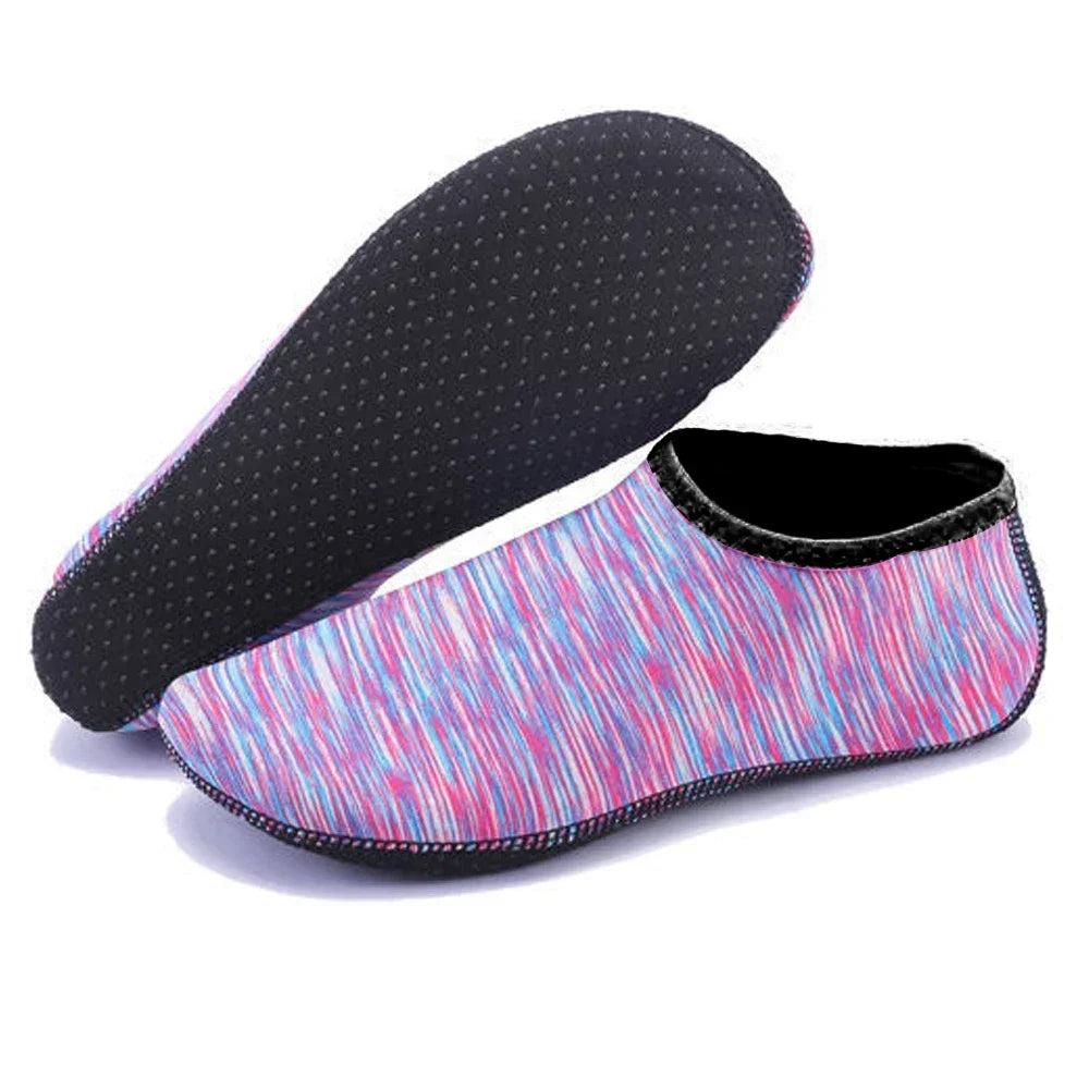 Unisex Water Non-Slip Sneaker Shoes Swimming Diving Socks Summer Aqua Beach Sandal Flat Shoe Seaside Socks Slipper for Men Women